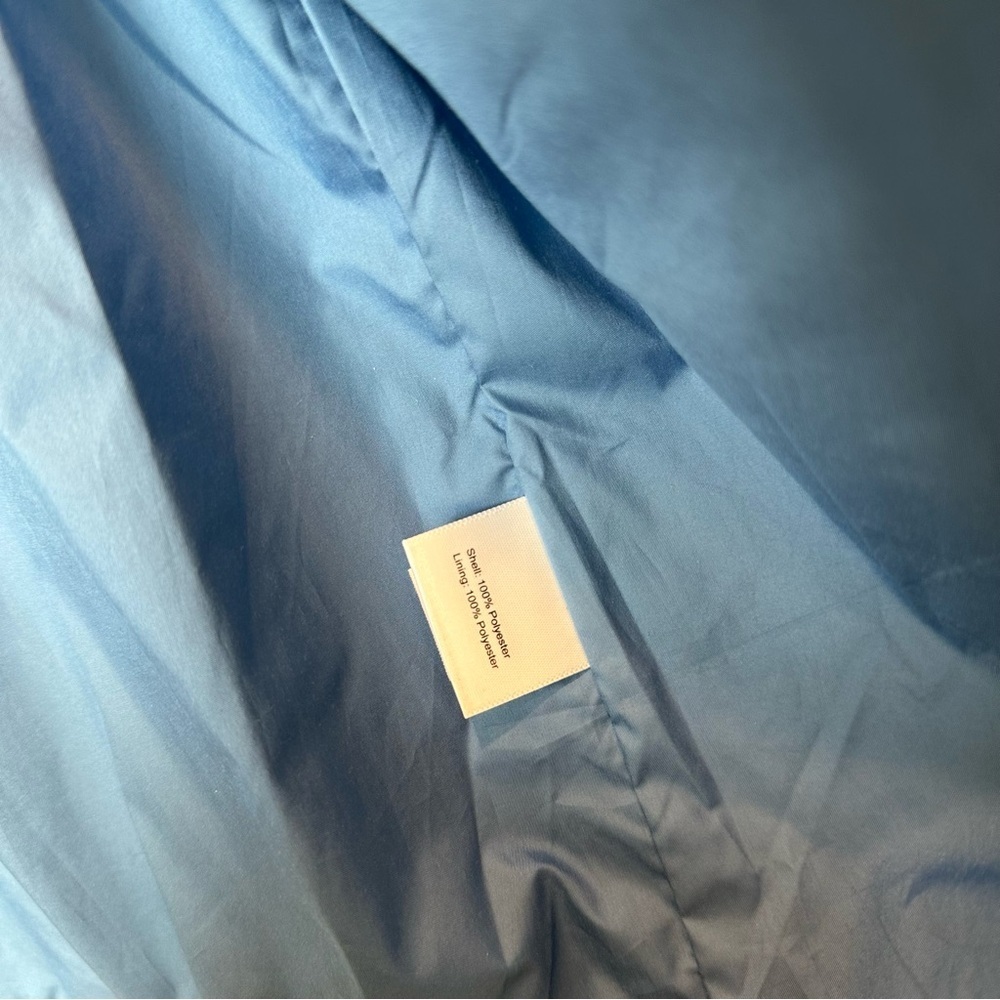 Peter Millar Hartford Jacket Mens Large Blue Full Zip Windbreaker Coat Layering - Picture 11 of 16